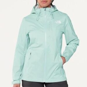 The North Face Women’s Small Opal Forest Mint Fleece Lined Softshell Jacket